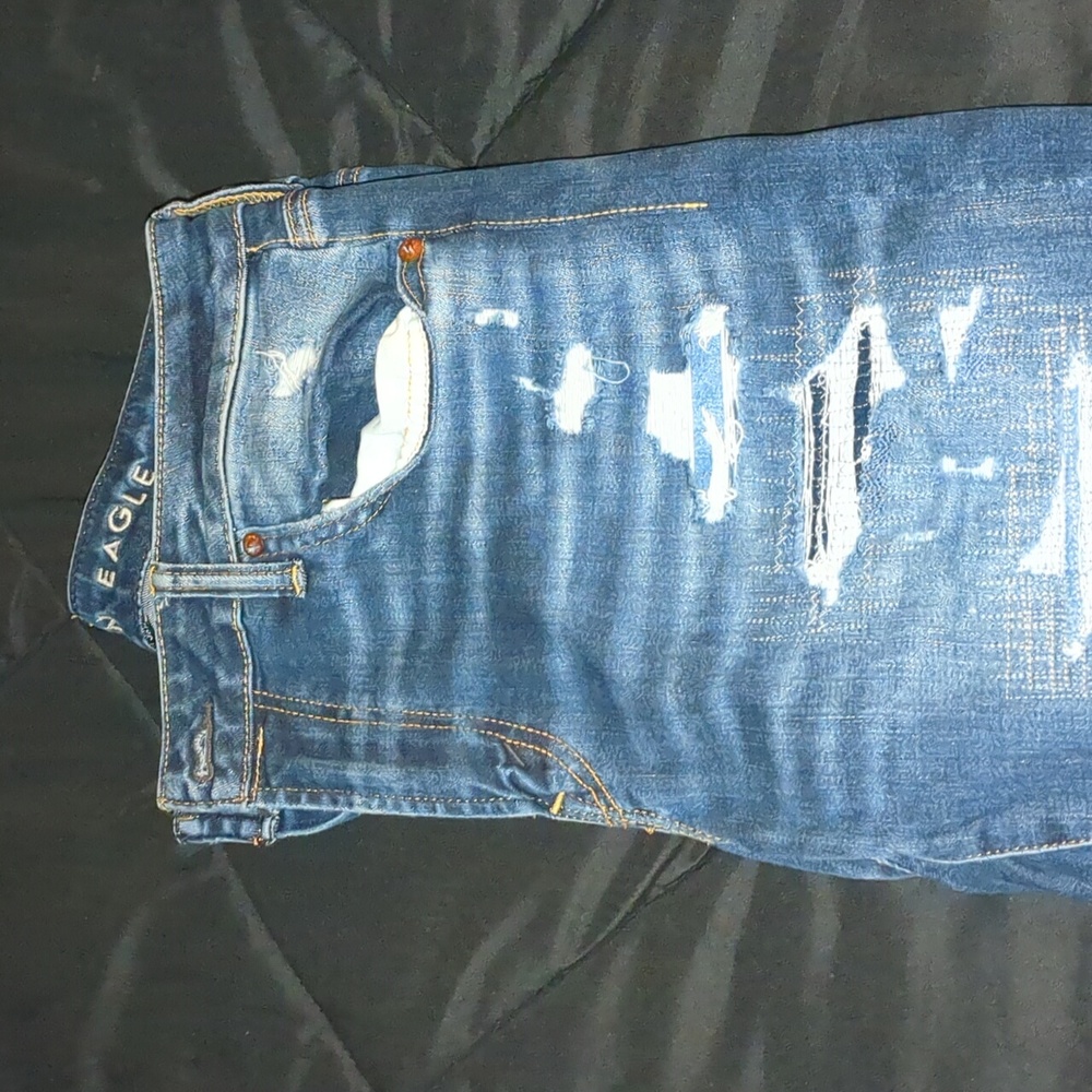 American eagle mens 32x32 slim fit jeans new